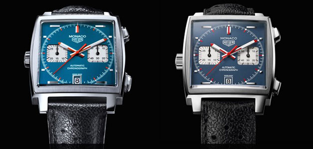 تاغ هوير تطلق ساعة Monaco Calibre 11 Edition Steve McQueen