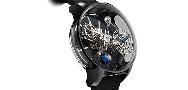 إطلاق ساعة  Astronomia Gravitational Triple Axis Tourbillon