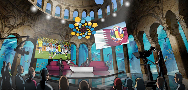 قطر تستهدف إقامة استوديو بث تحت الماء تحضيراً لمونديال 2022