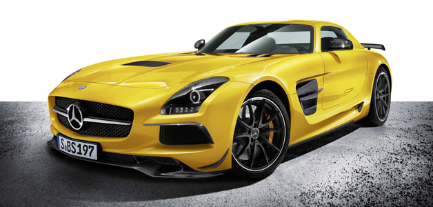 مرسيدس بينز تكشف عن SLS AMG بلاك سيريس
