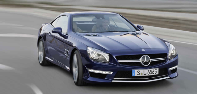 مرسيدس تكشف عن سيارة 2013 SL65 AMG V12 ROADSTER