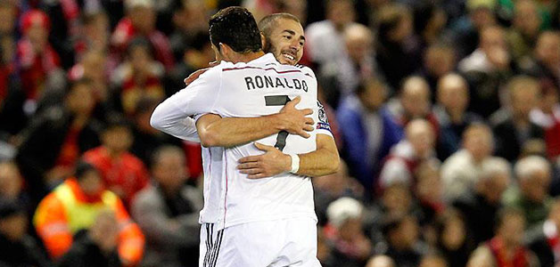 ريال مدريد يؤكد ان رونالدو وبنزيمة هما أفضل ثنائي في ابطال اوروبا