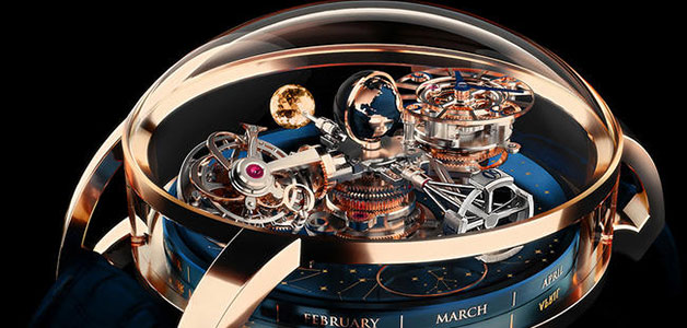 تعرف الى مواصفات ساعة Gravitational Triple Axis Tourbillion
