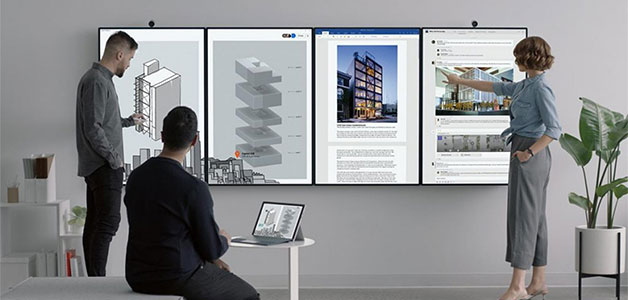 إلى أصحاب الشركات Surface Hub2 مُخصص لكم