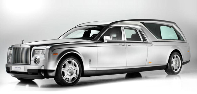 رولز رويس فانتوم Hearse لآخر جولة فاخرة