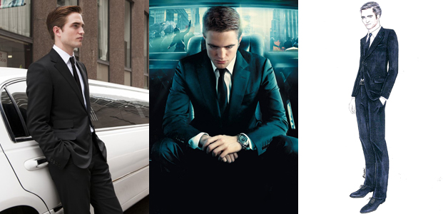 روبرت باتينسون يرتدي من توقيع غوتشي في Cosmopolis