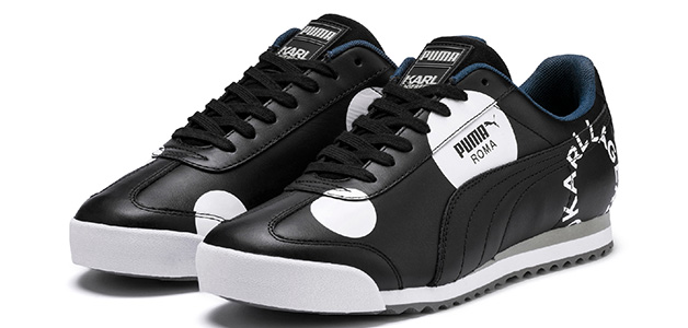 نسختان خاصتان من أحذية السنيكرز من  KARL LAGERFELD وPUMA