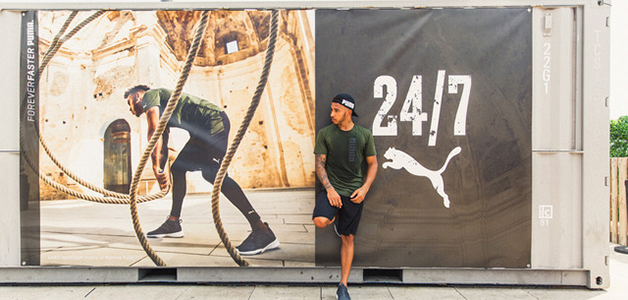 لويس هاملتون يرتدي حذاء Mantra FUSEFIT الجديد من PUMA