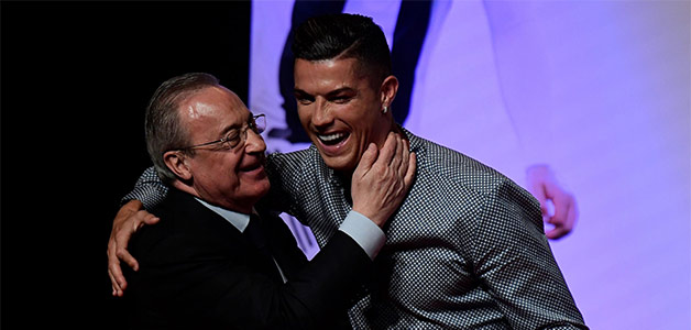رئيس ريال مدريد يعتزم استعادة كريستيانو رونالدو