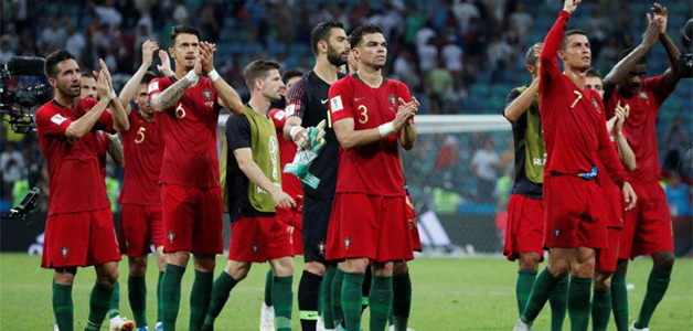 تعادل للبرتغال بالرغم من هاتريك رونالدو