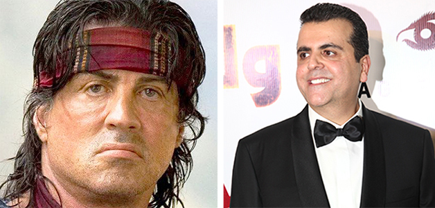 5 Rambo يجمع جمال سنان وسيلفستر ستالون