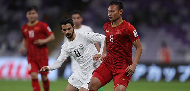 المنتخب الفيتنامي يفوز على اليمني بثنائية نظيفة بكأس آسيا 2019