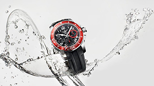 ساعات HydroConquest  أداء غنيّ بالألوان في عالم الغطس 