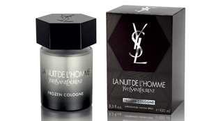 إيف سان لوران تطلق عطر La Nuit de l’Homme Frozen Cologne